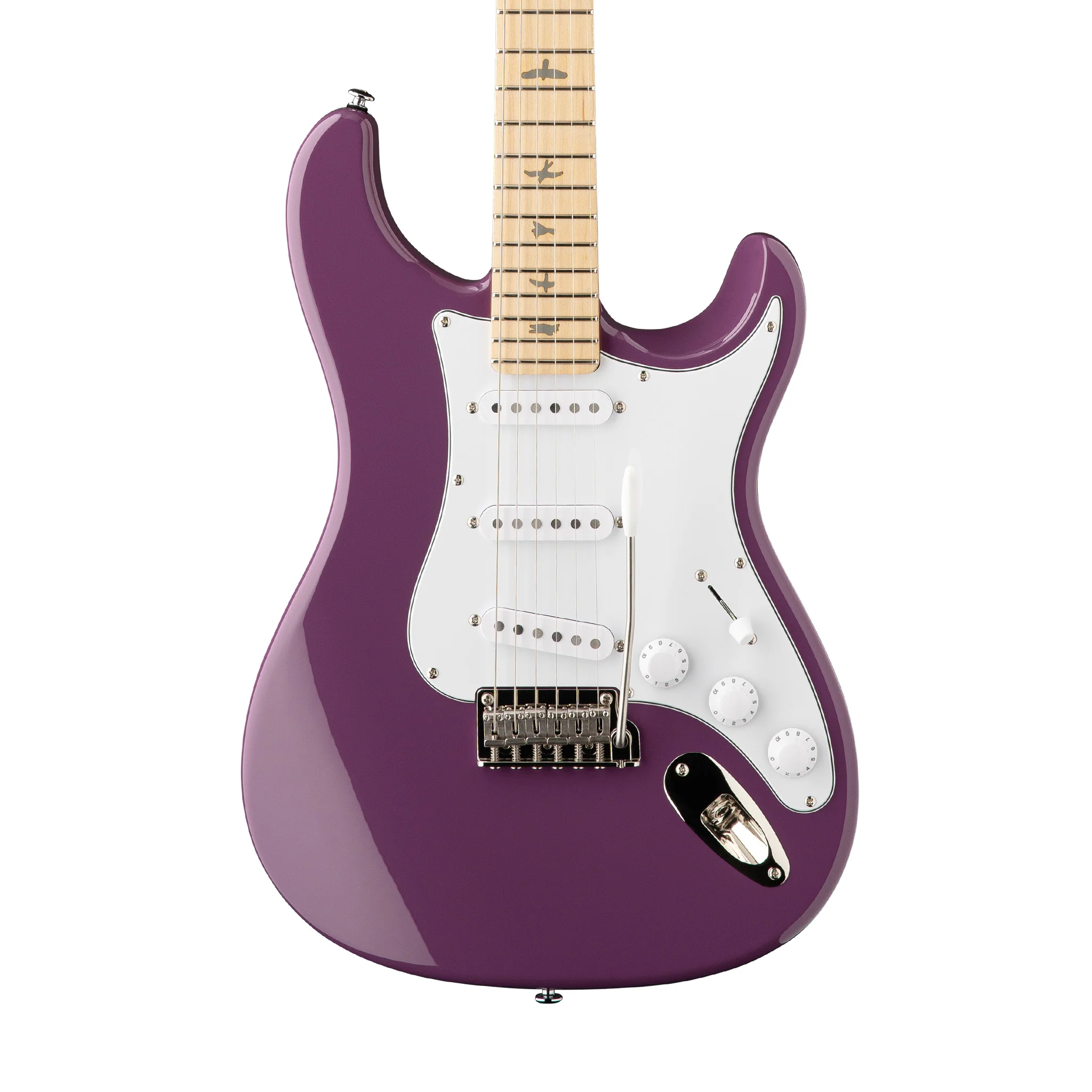 PRS SE Silver Sky Maple Electric Guitar, Summit Purple - Image 4