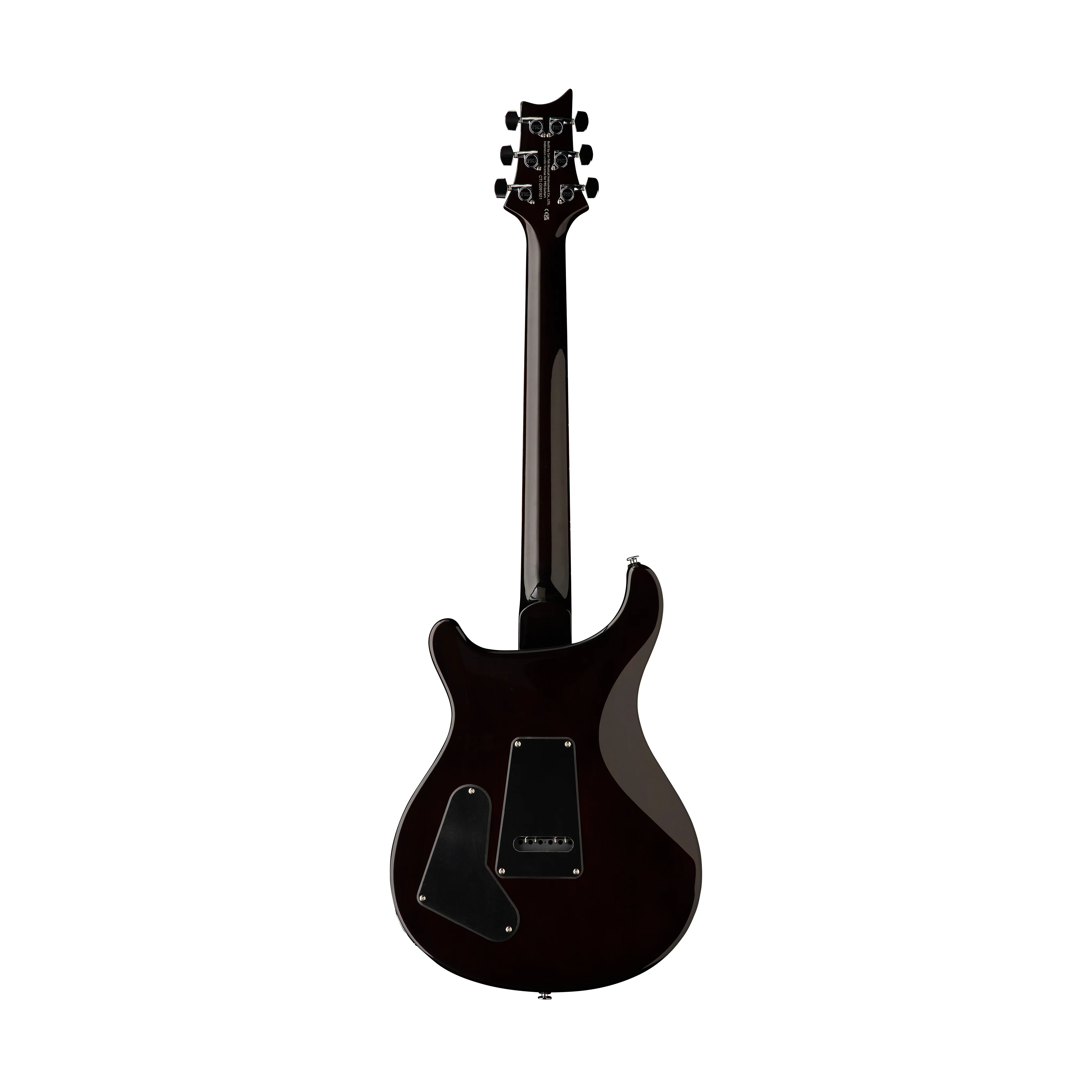 PRS SE Special Semi-Hollow Electric Guitar, Orange Tiger Smokeburst (SQ22OB) - Image 3