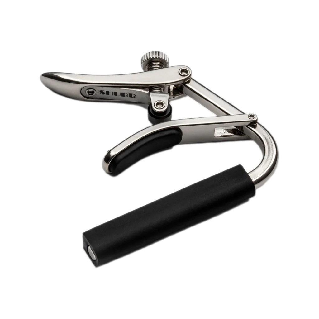 Shubb C2 Classical Guitar Capo, Polished Nickel - Image 2