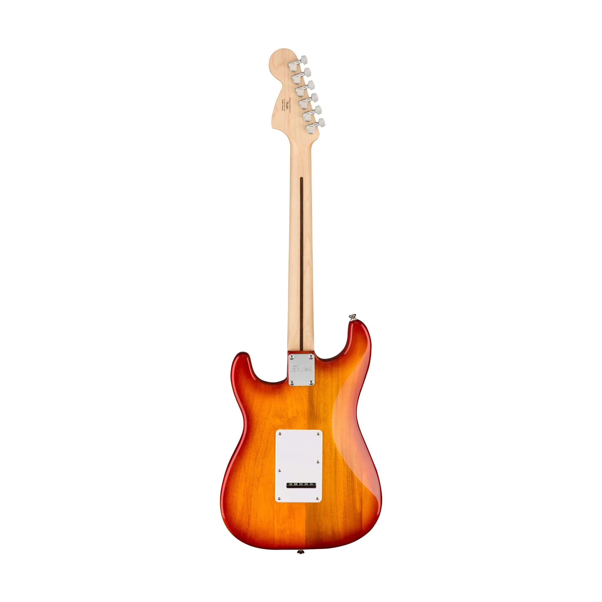 Squier Affinity Series HSS Stratocaster FMT Electric Guitar, Maple FB, Sienna Sunburst - Image 2