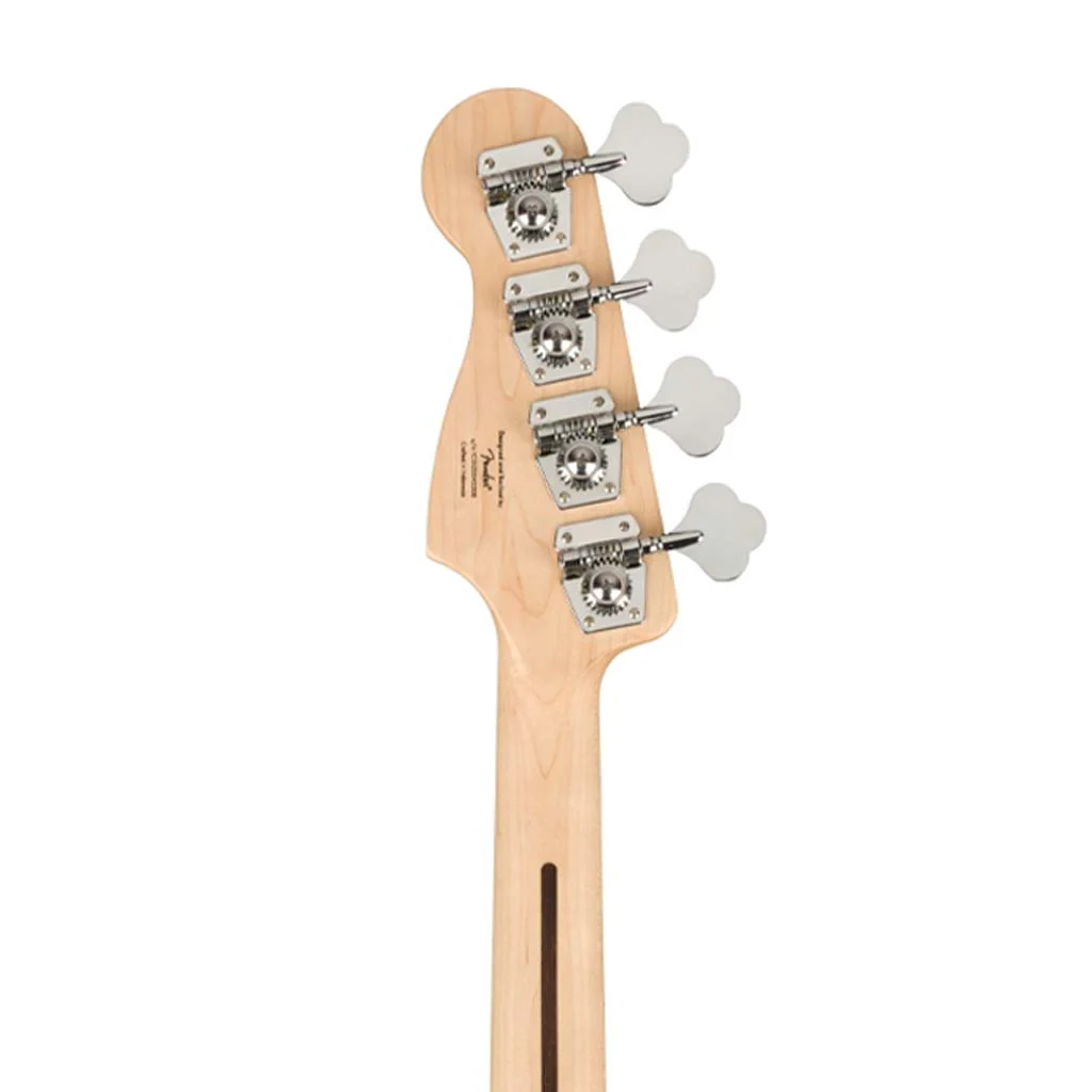 Squier Affinity Series Precision PJ Bass Guitar, Maple FB, Black - Image 7