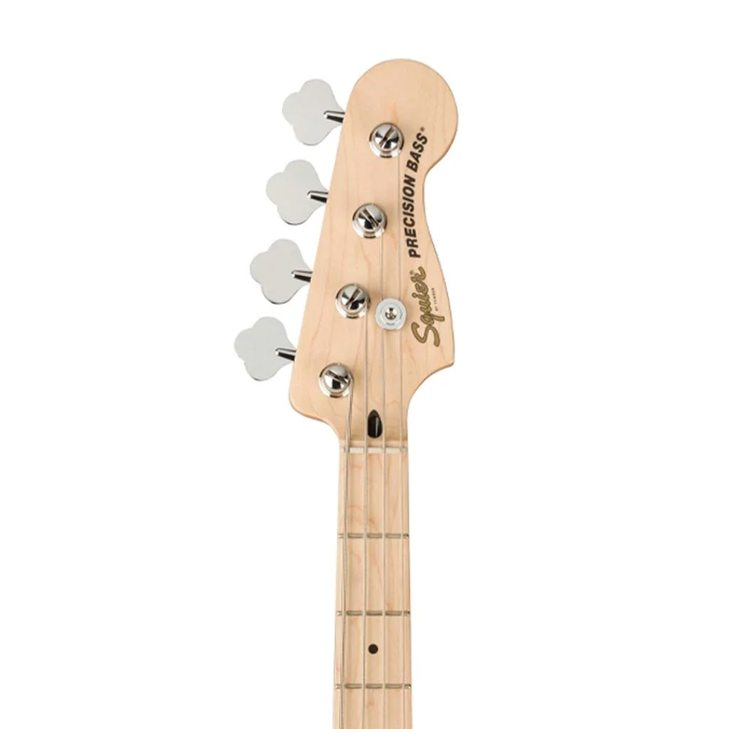 Squier Affinity Series Precision PJ Bass Guitar, Maple FB, Olympic White - Image 6
