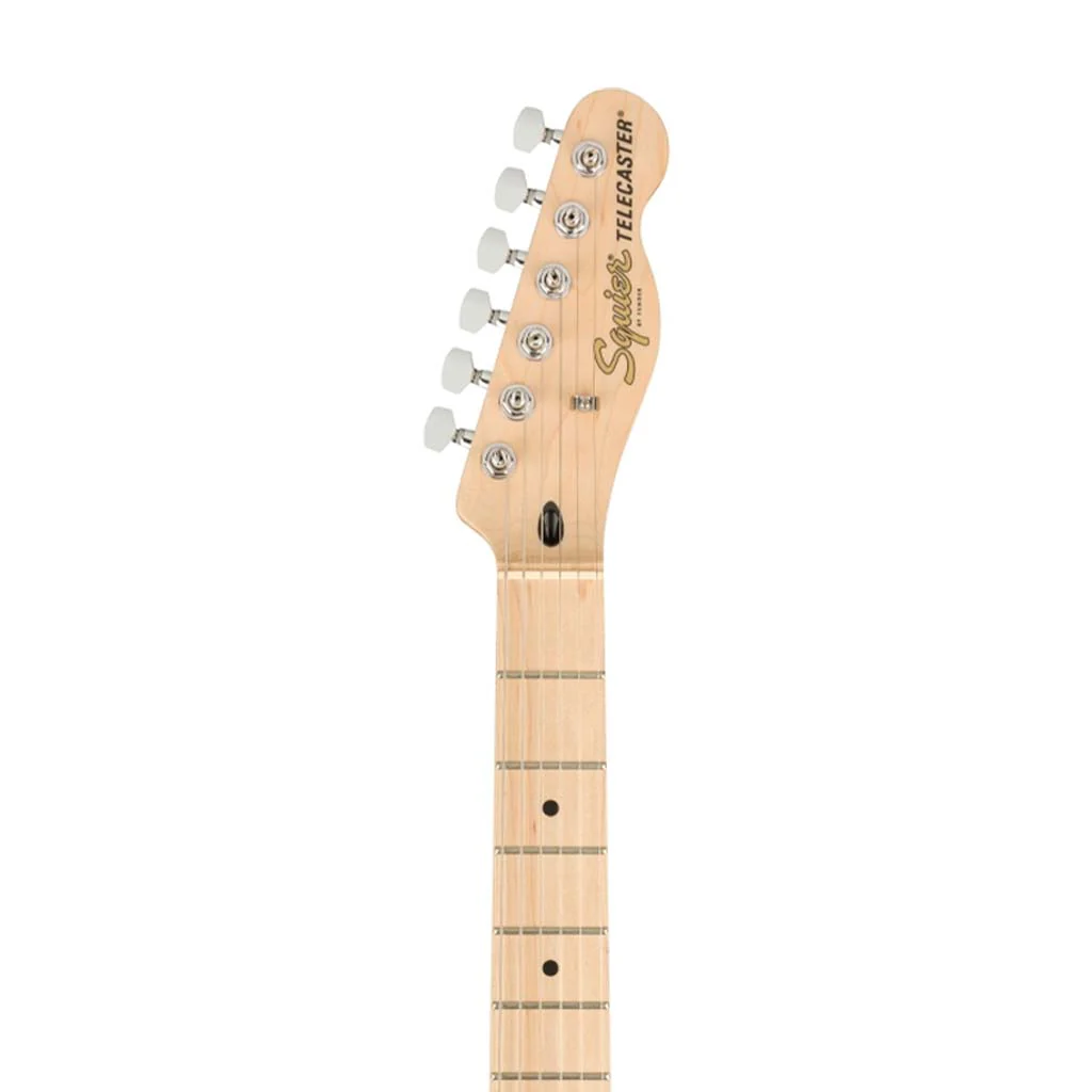 Squier Affinity Series Telecaster Deluxe Electric Guitar, Maple FB, Black - Image 6