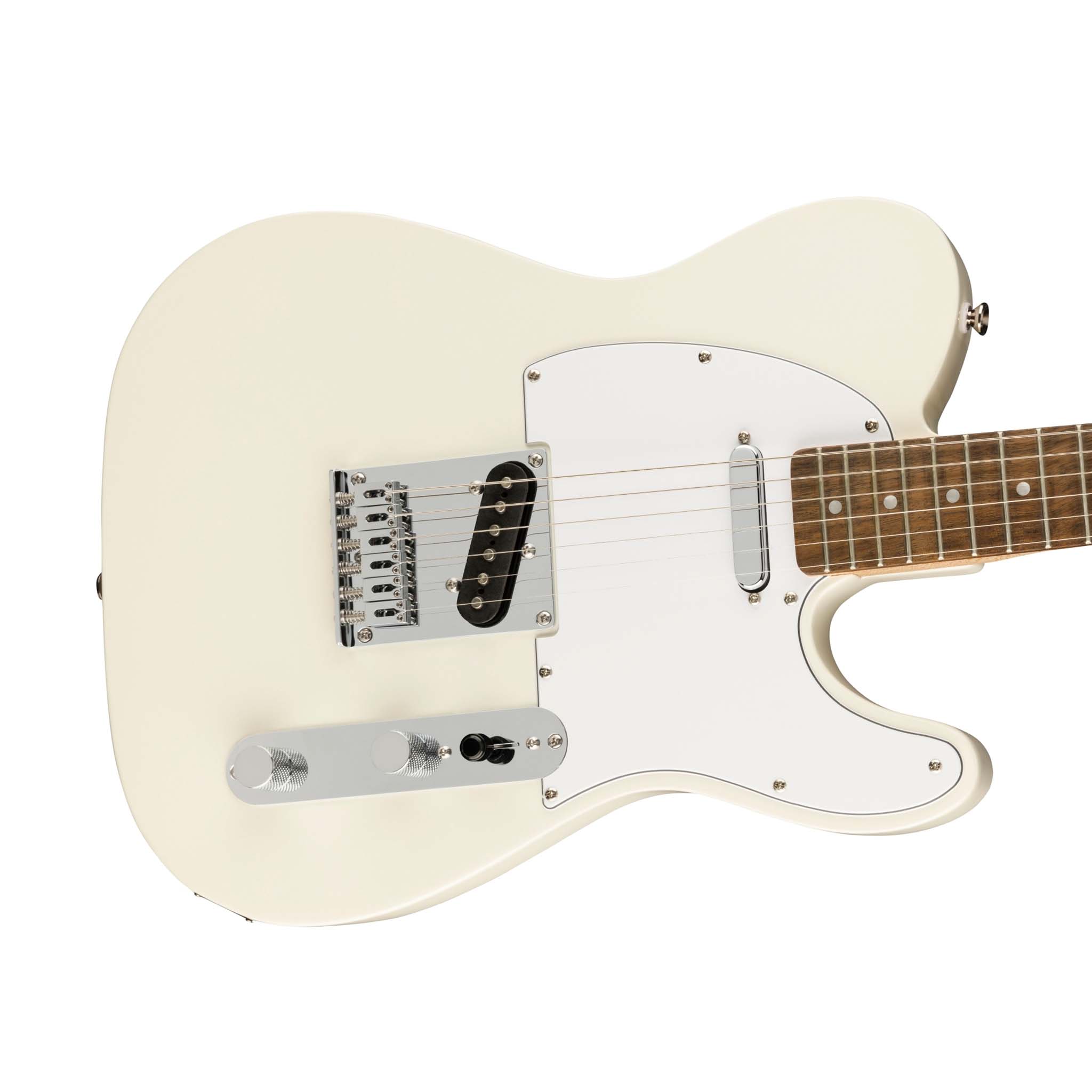 Squier Affinity Series Telecaster Electric Guitar, Laurel FB, Olympic White - Image 5