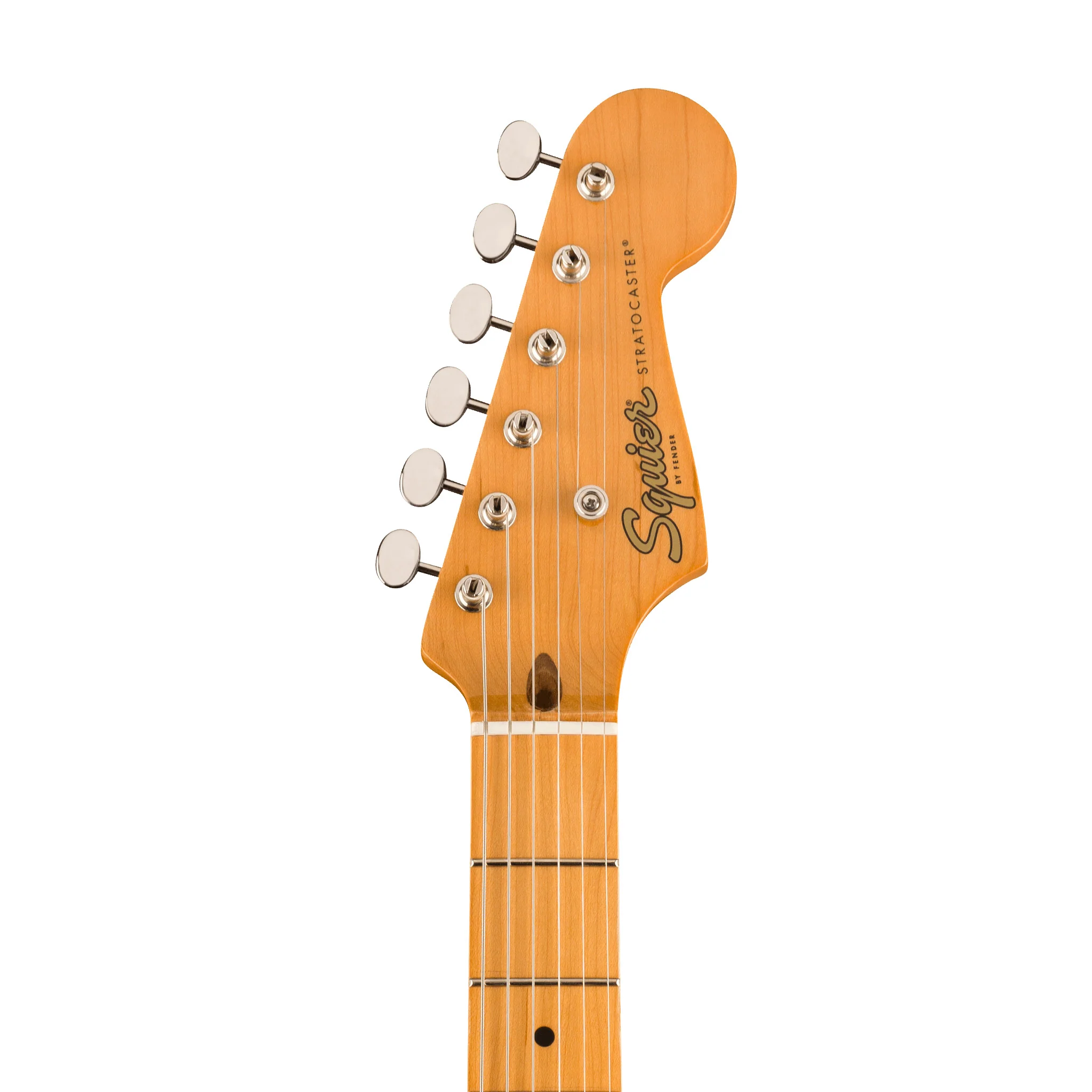 Squier Classic Vibe 50s Stratocaster Electric Guitar, Maple FB, 2-Tone Sunburst - Image 6