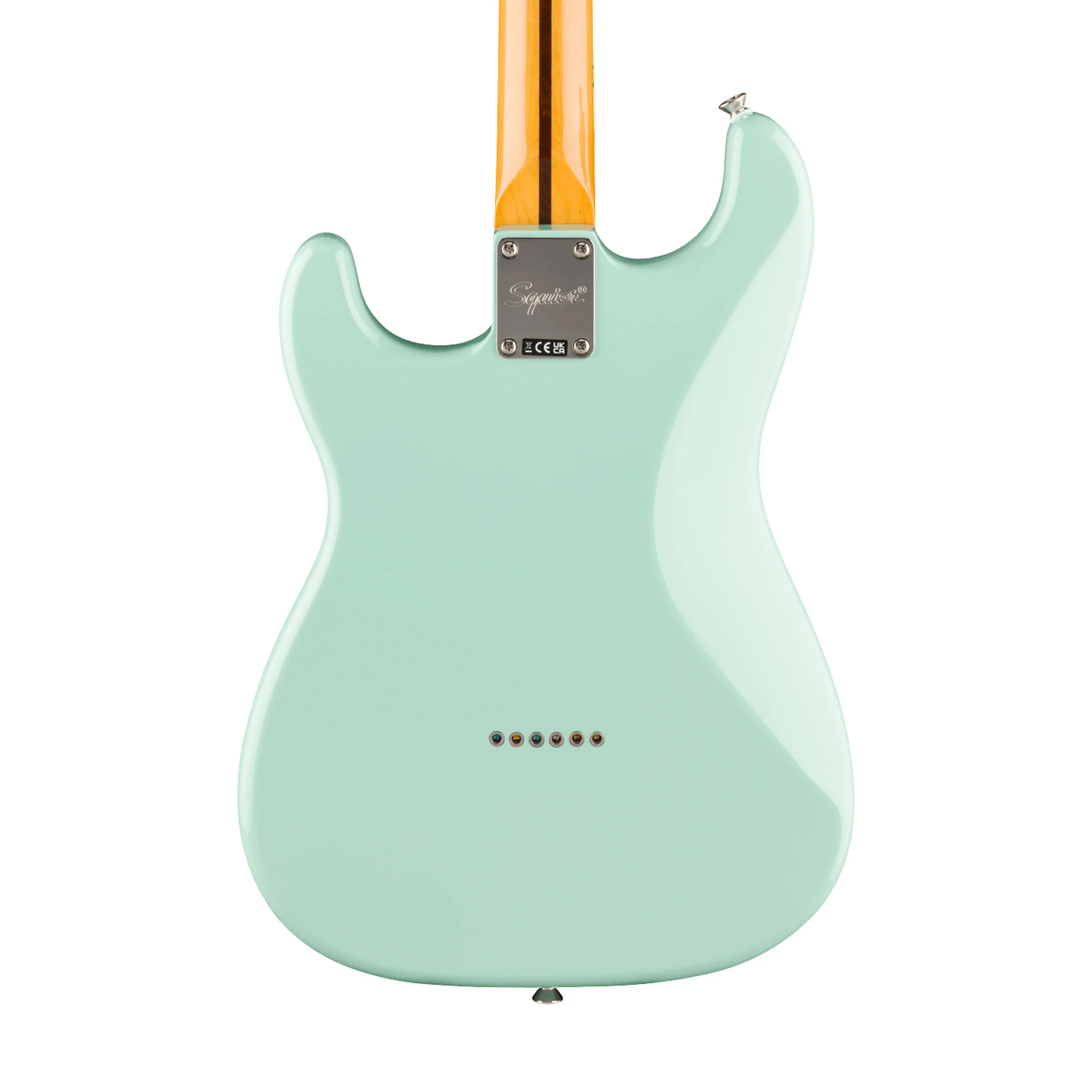 Squier Classic Vibe 50s Stratocaster Hardtail Electric Guitar, Maple FB, Surf Green - Image 4