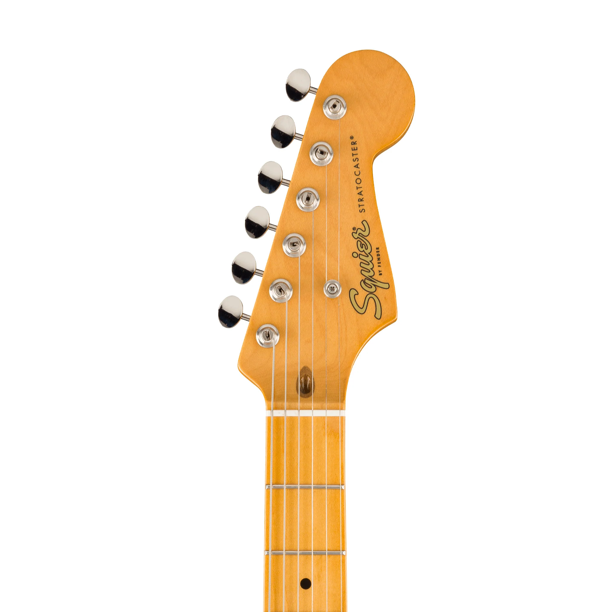 Squier Classic Vibe 50s Stratocaster Hardtail Electric Guitar, Maple FB, Surf Green - Image 5
