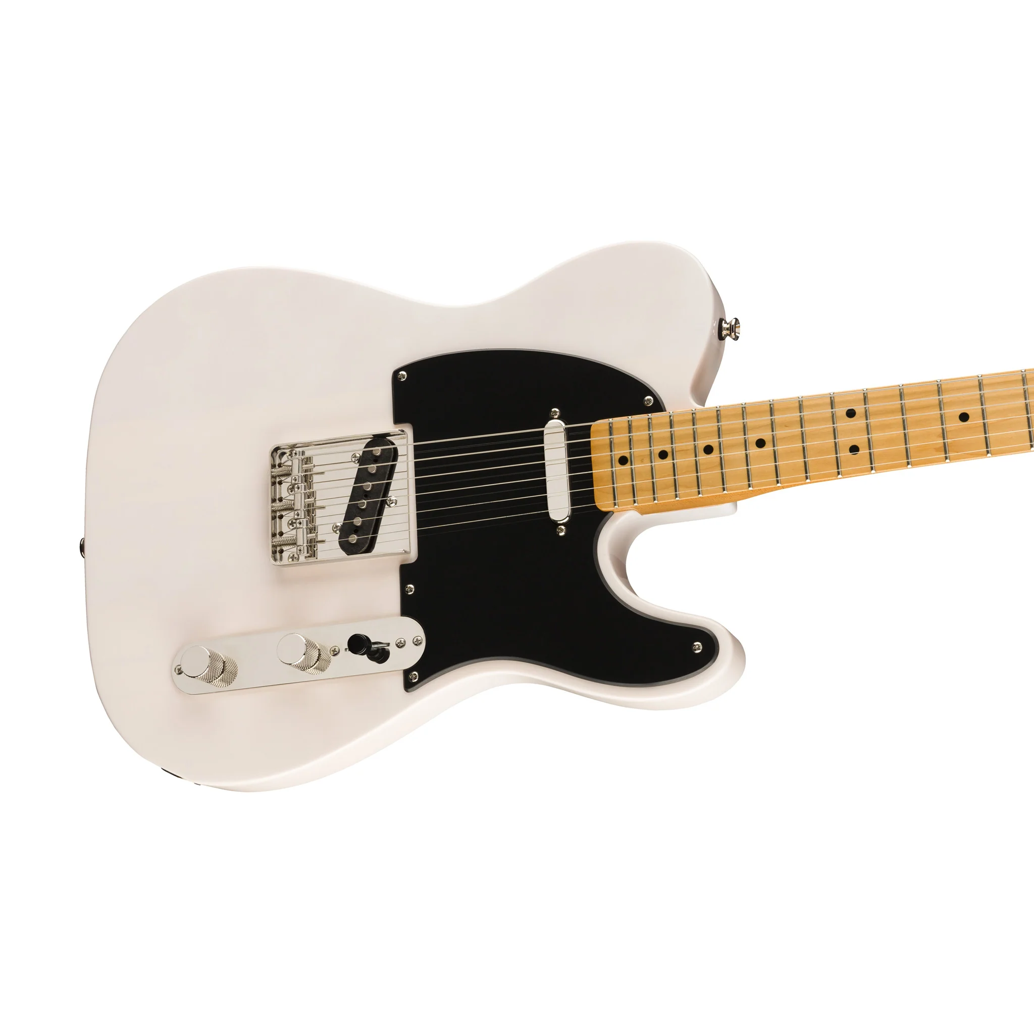 Squier Classic Vibe 50s Telecaster Electric Guitar, Maple FB, White Blonde - Image 3