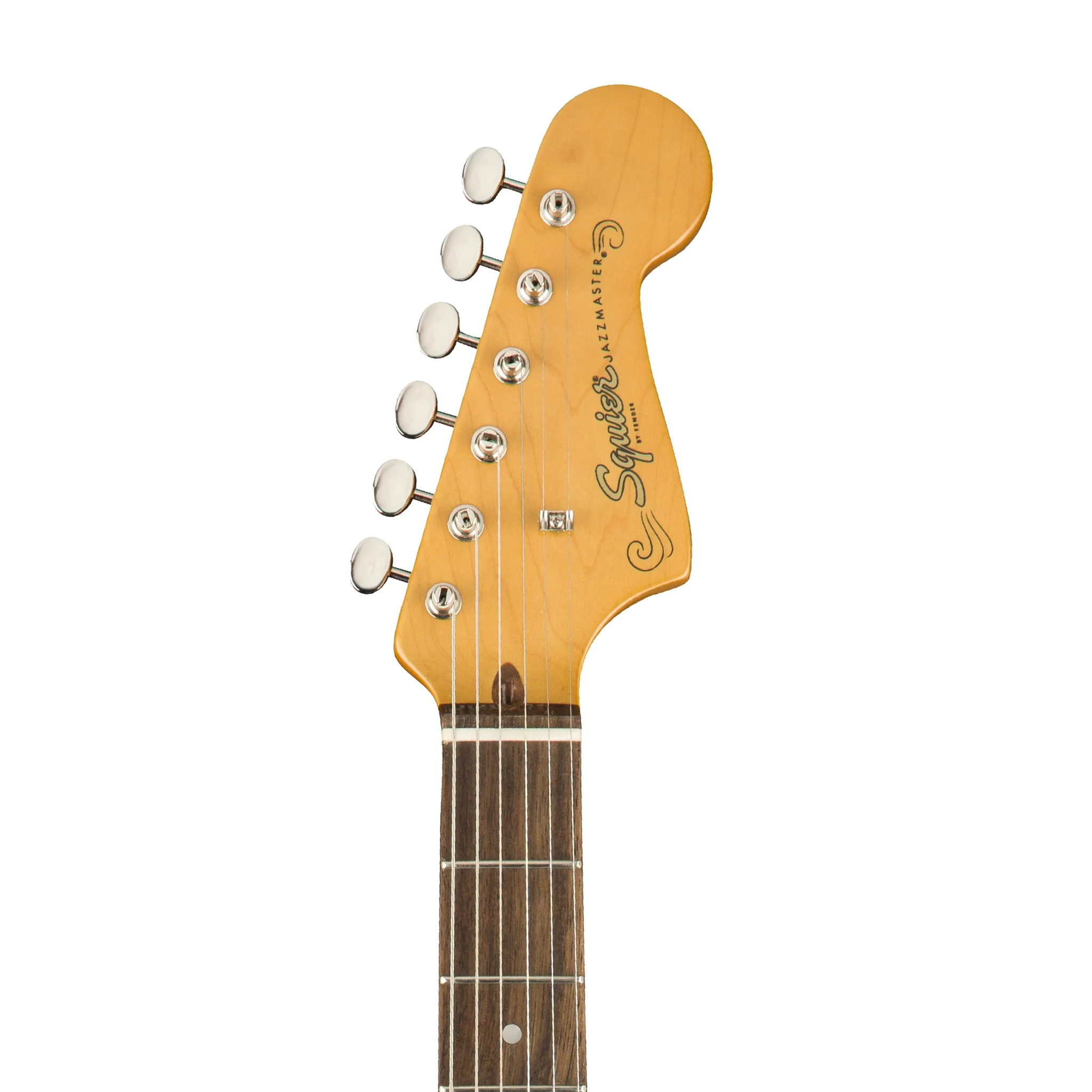 Squier Classic Vibe 60s Jazzmaster Electric Guitar, Laurel FB, Olympic White - Image 5