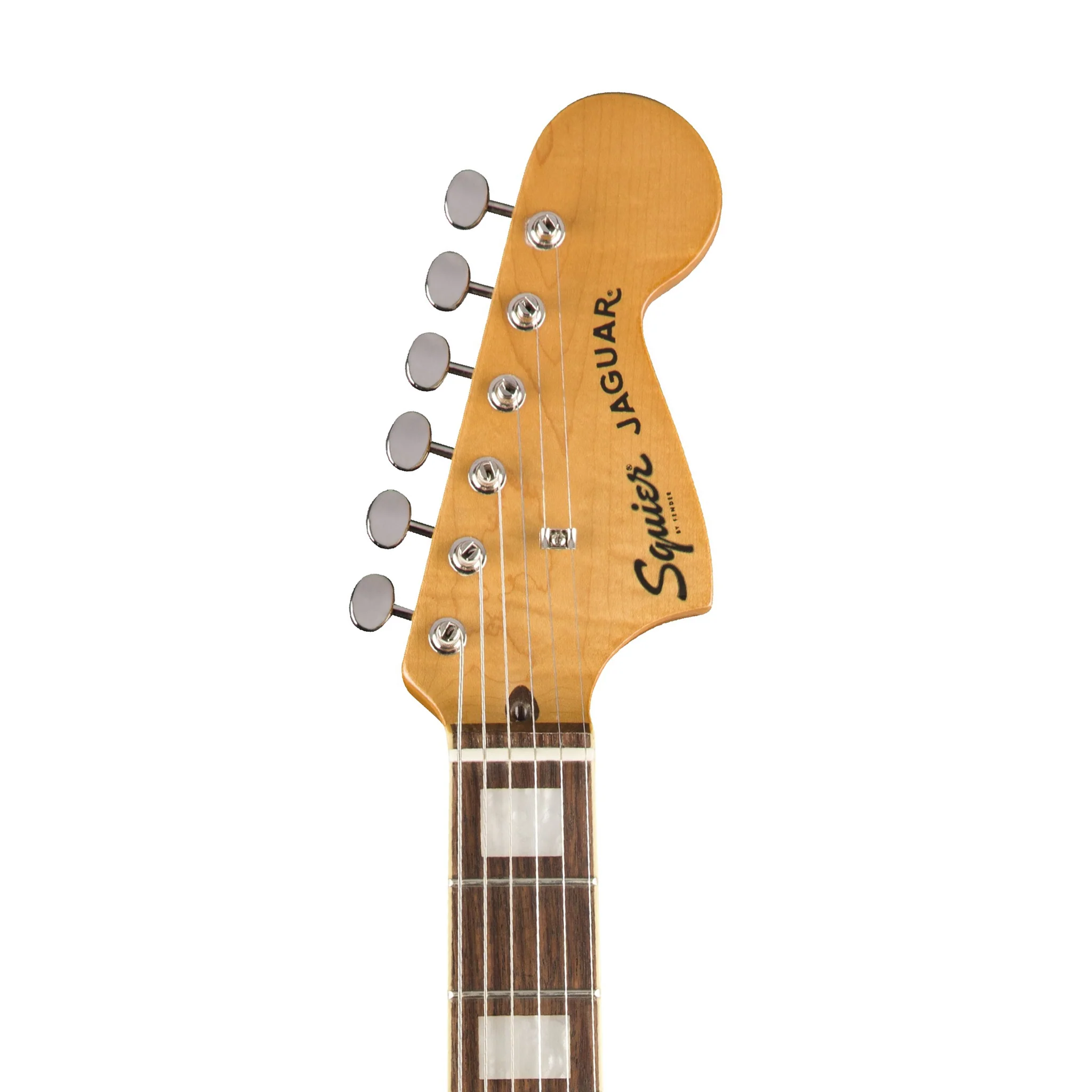 Squier Classic Vibe 70s Jaguar Electric Guitar, Laurel FB, Surf Green - Image 5