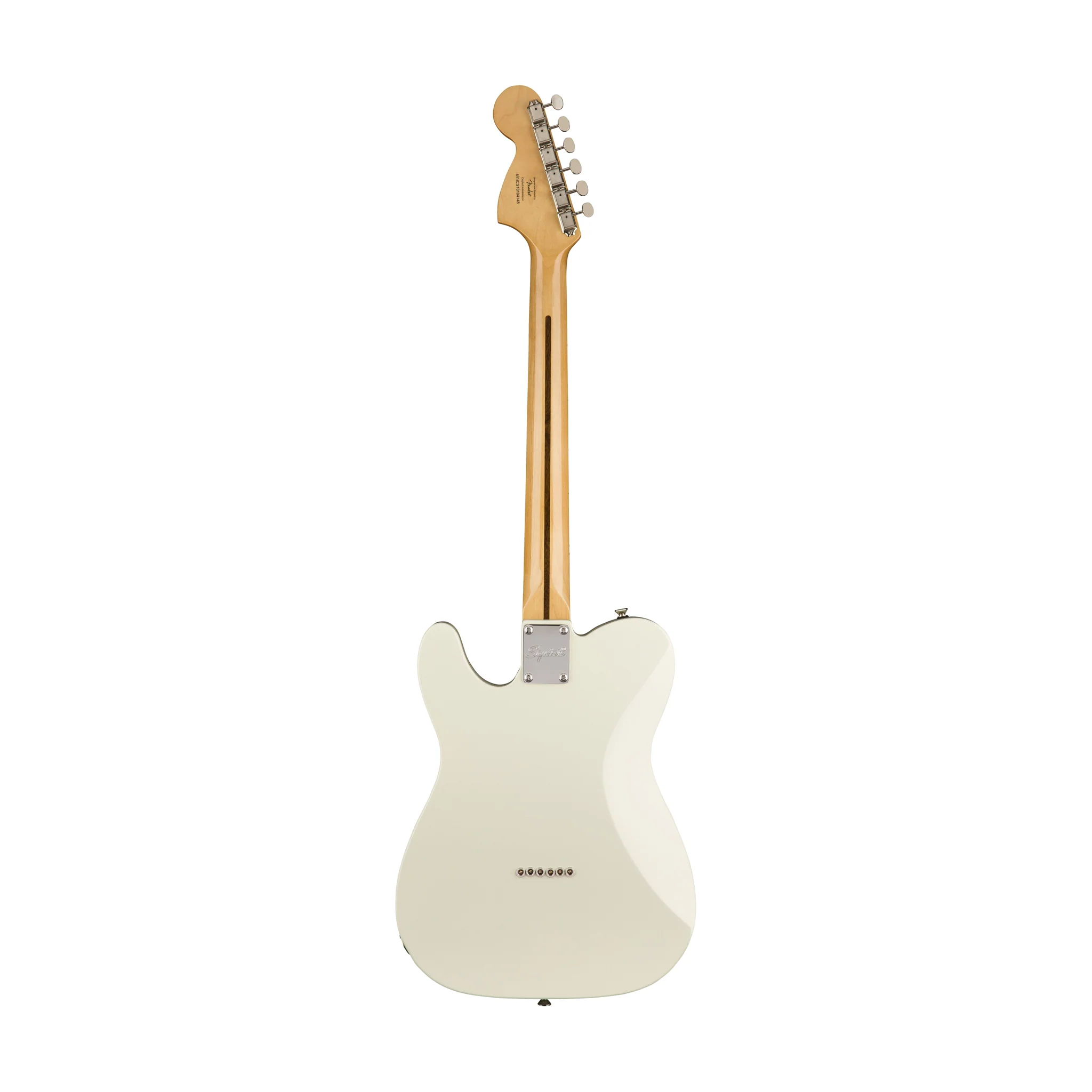 Squier Classic Vibe 70s Telecaster Deluxe Electric Guitar, Maple FB, Olympic White - Image 2