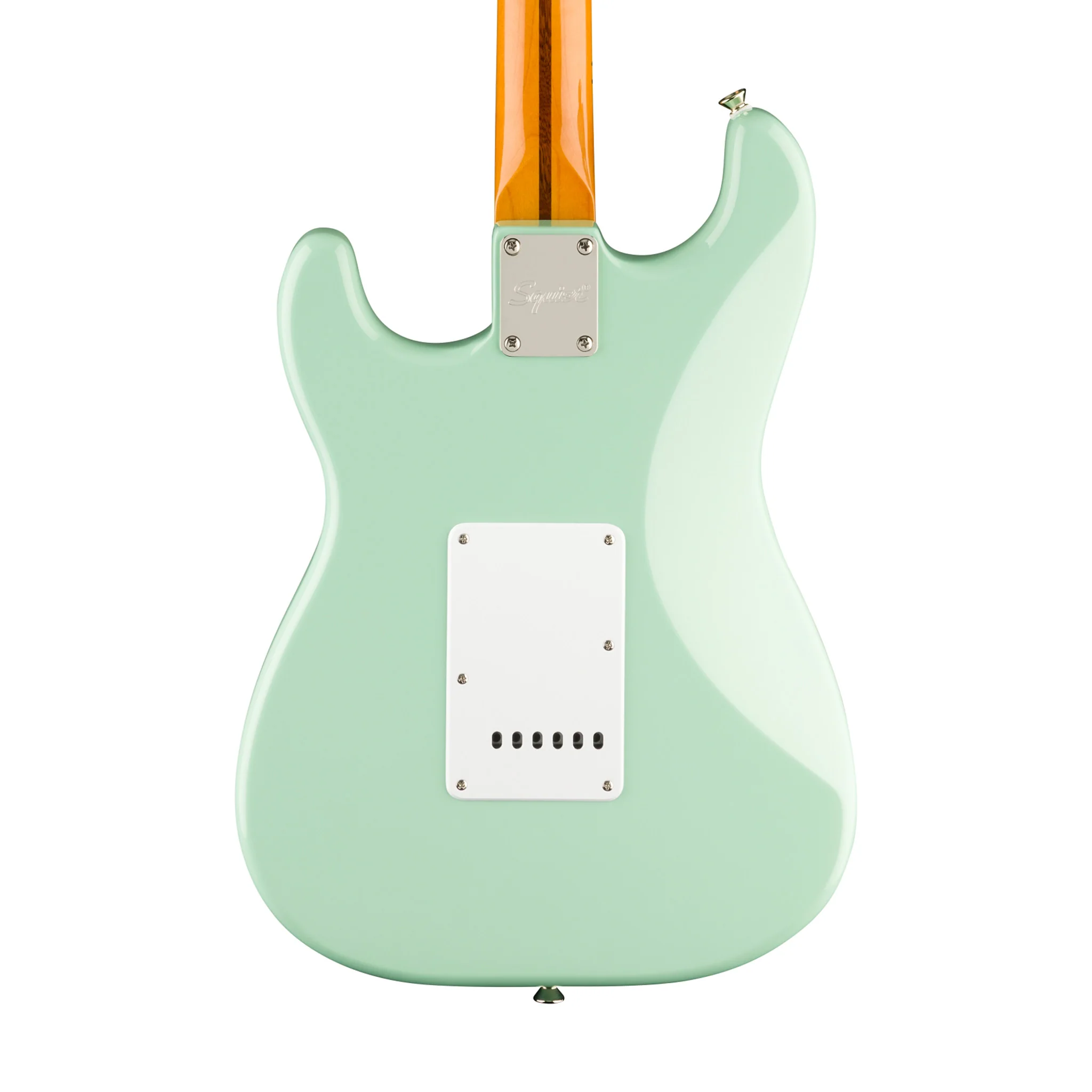 Squier FSR Classic Vibe 50s Stratocaster Electric Guitar, Maple FB, Surf Green - Image 4