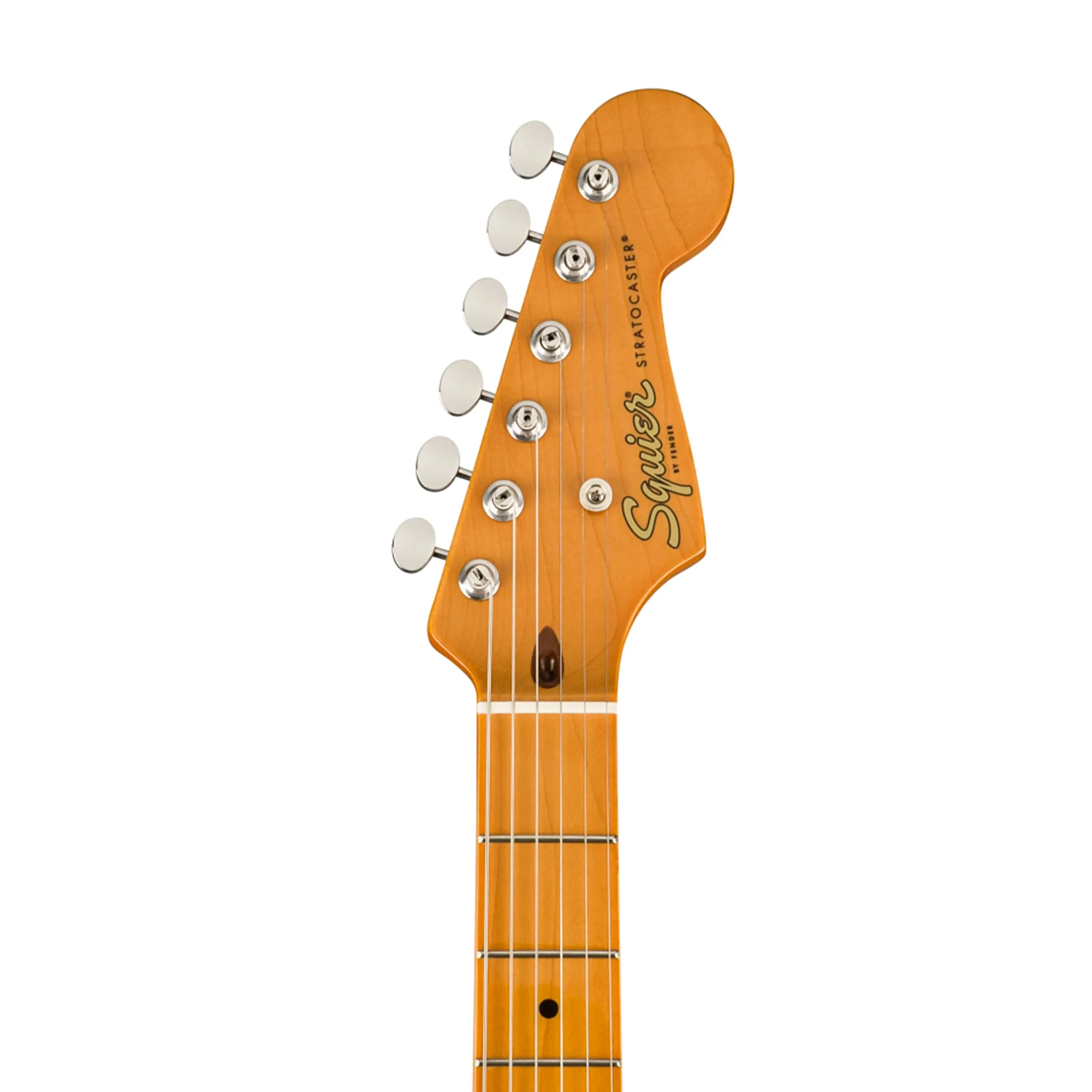 Squier FSR Classic Vibe 50s Stratocaster Electric Guitar, Maple FB, Surf Green - Image 5