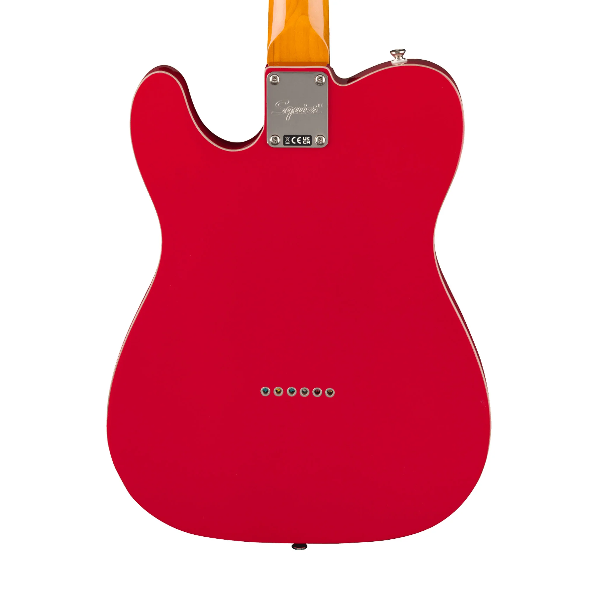 Squier FSR Classic Vibe 60s Custom Esquire Electric Guitar, Laurel FB, Dakota Red - Image 4