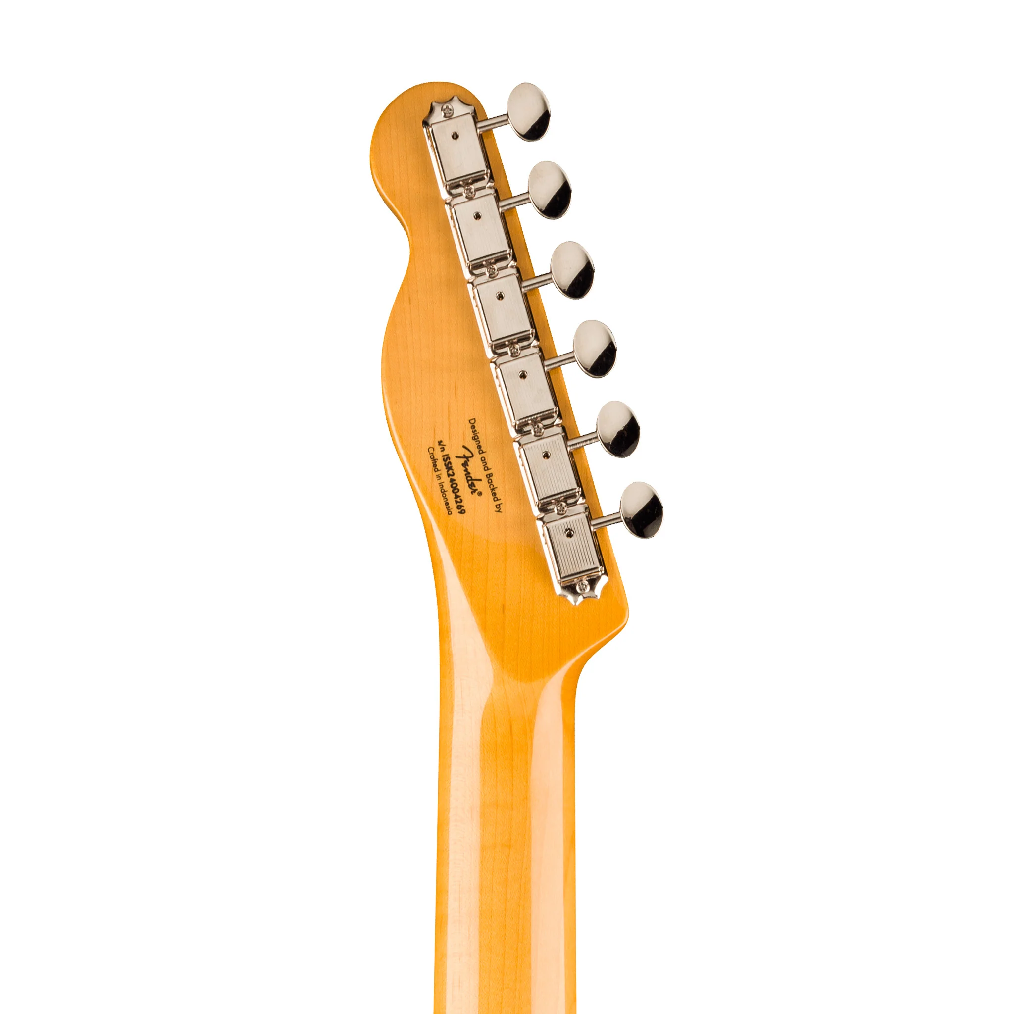 Squier FSR Classic Vibe 60s Custom Telecaster Electric Guitar, Laurel FB, Aztec Gold - Image 6