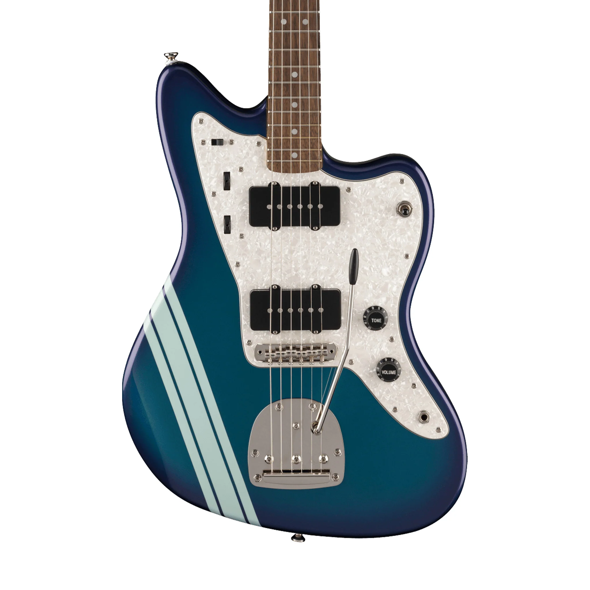 Squier FSR Classic Vibe 60s Jazzmaster Electric Guitar, Laurel FB, Competition Burgundy - Image 3