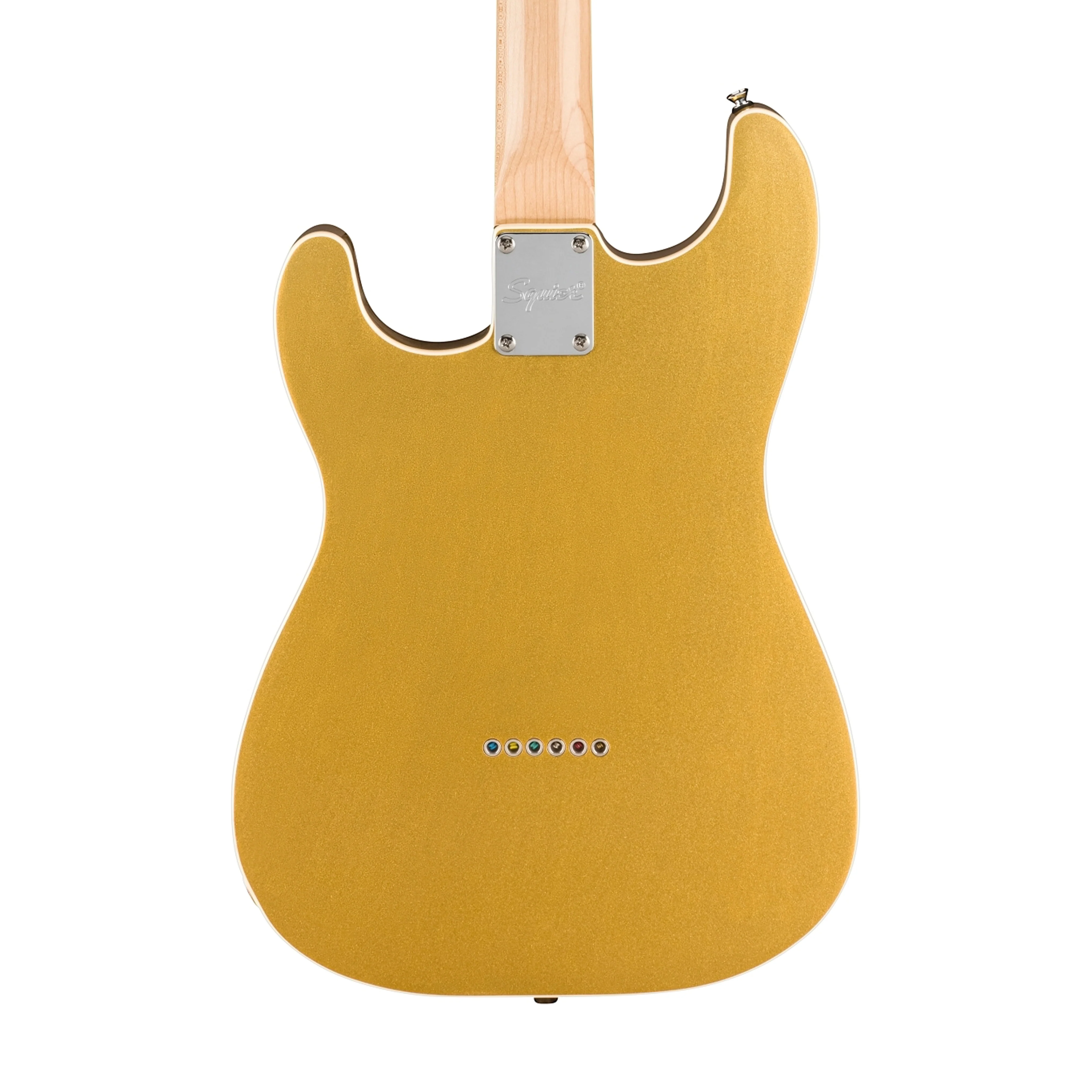 Squier Paranormal Custom Nashville Stratocaster Electric Guitar, Laurel FB, Aztec Gold - Image 4