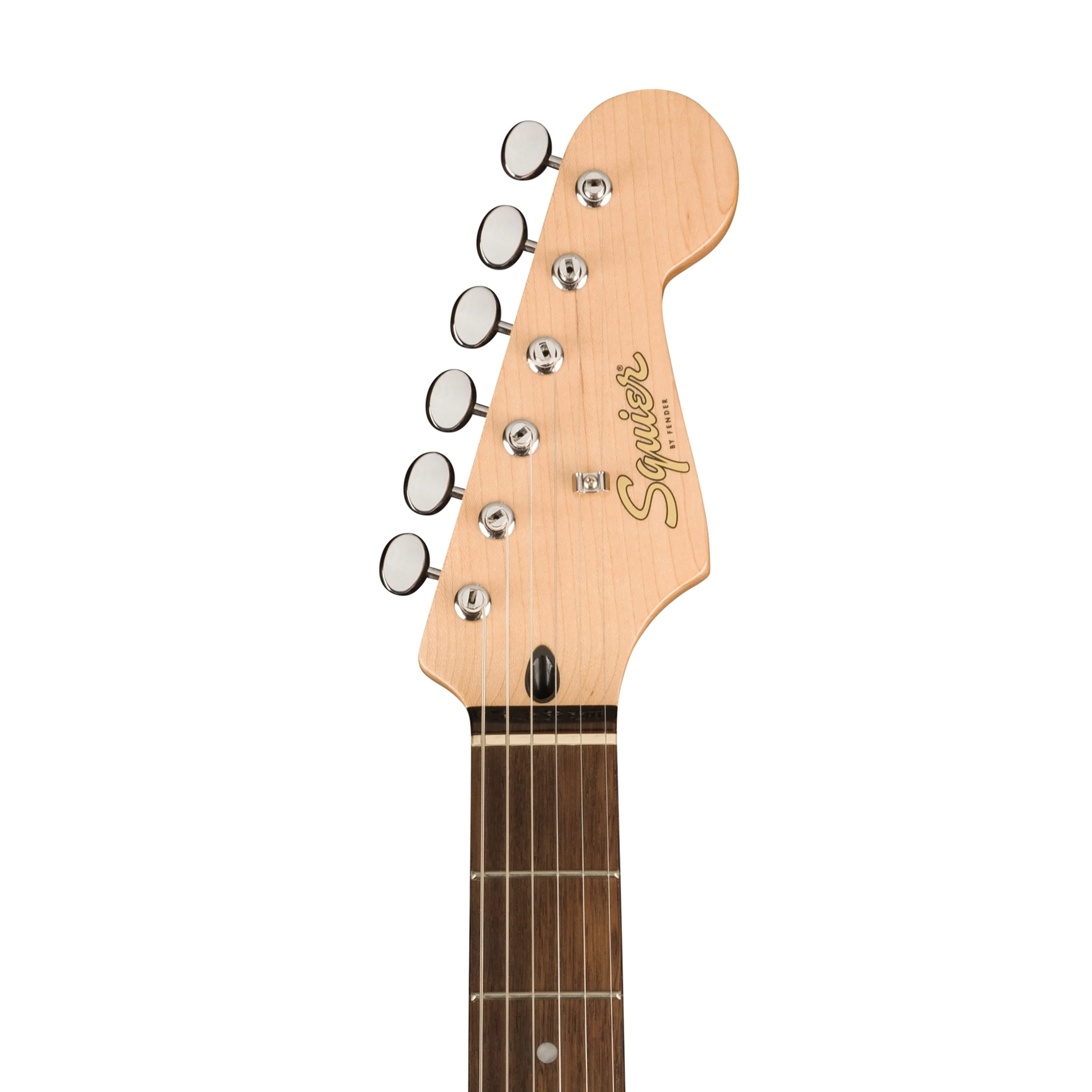 Squier Paranormal Custom Nashville Stratocaster Electric Guitar, Laurel FB, Aztec Gold - Image 6