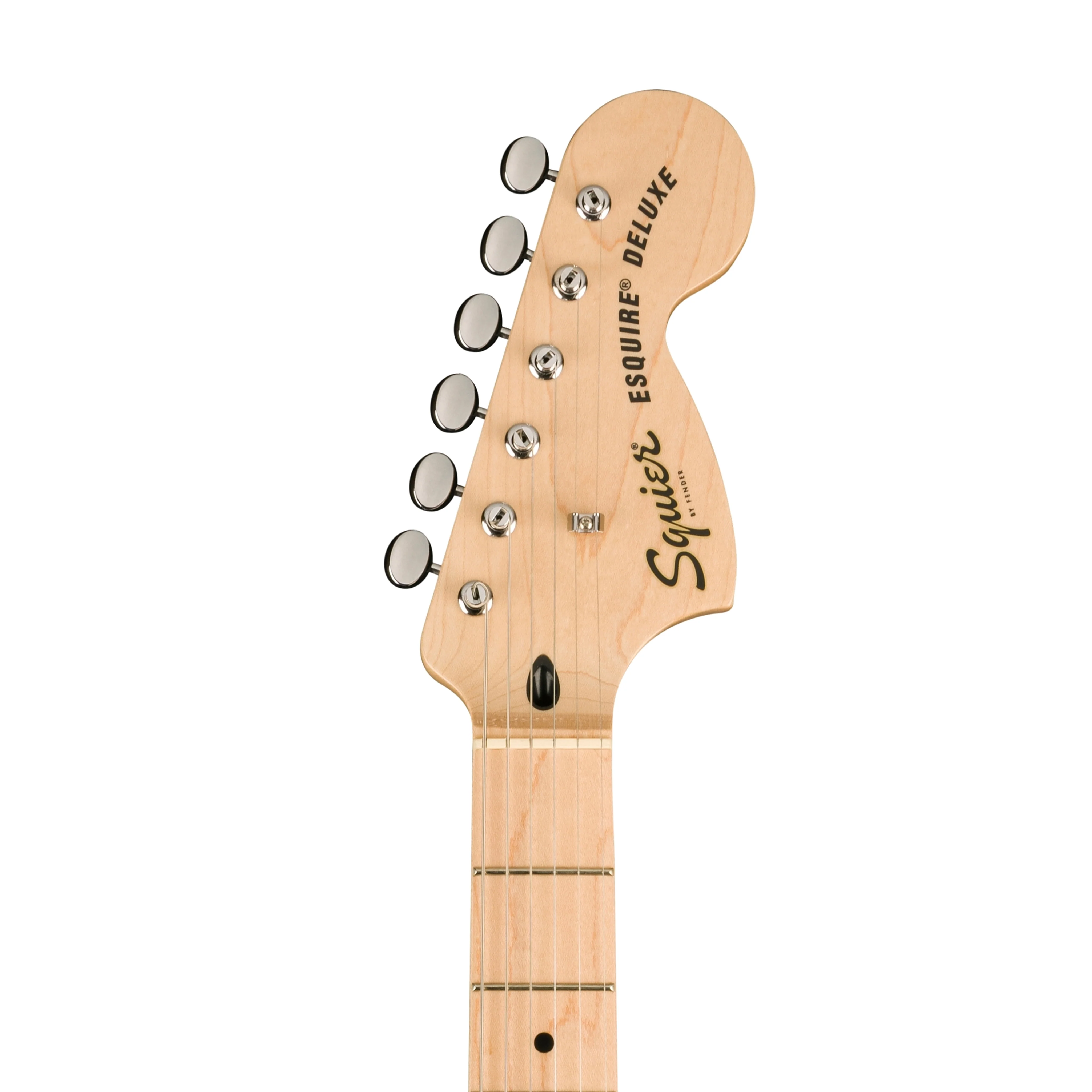Squier Paranormal Esquire Deluxe Electric Guitar, Maple FB, Metallic Black - Image 6