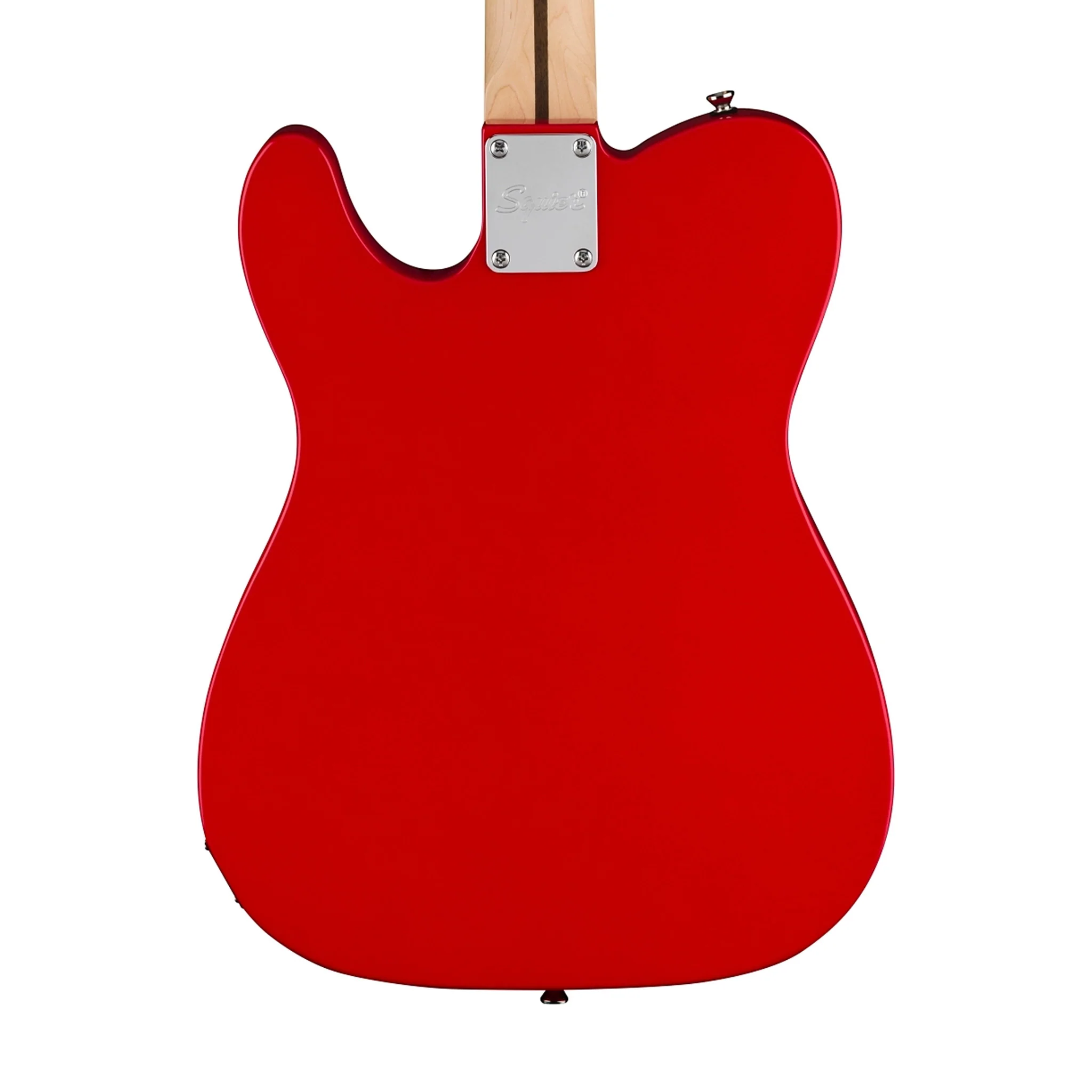 Squier Sonic Telecaster Electric Guitar w/Black Pickguard, Laurel FB, Torino Red - Image 4
