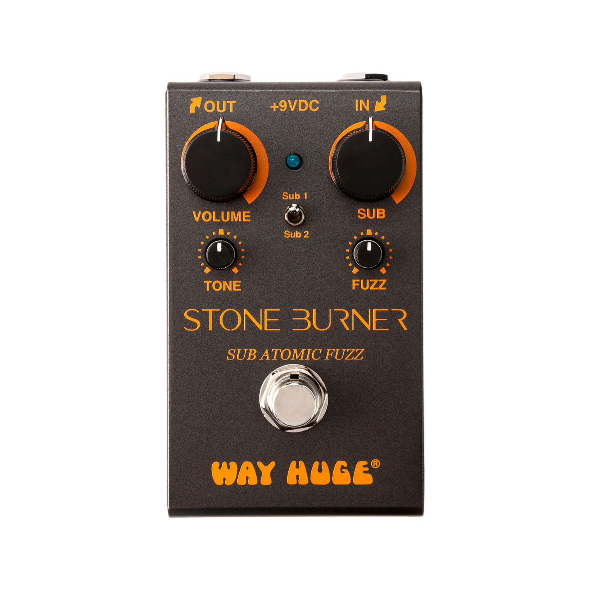 Way Huge Stone Burner Sub Atomic Fuzz Guitar Effects Pedal